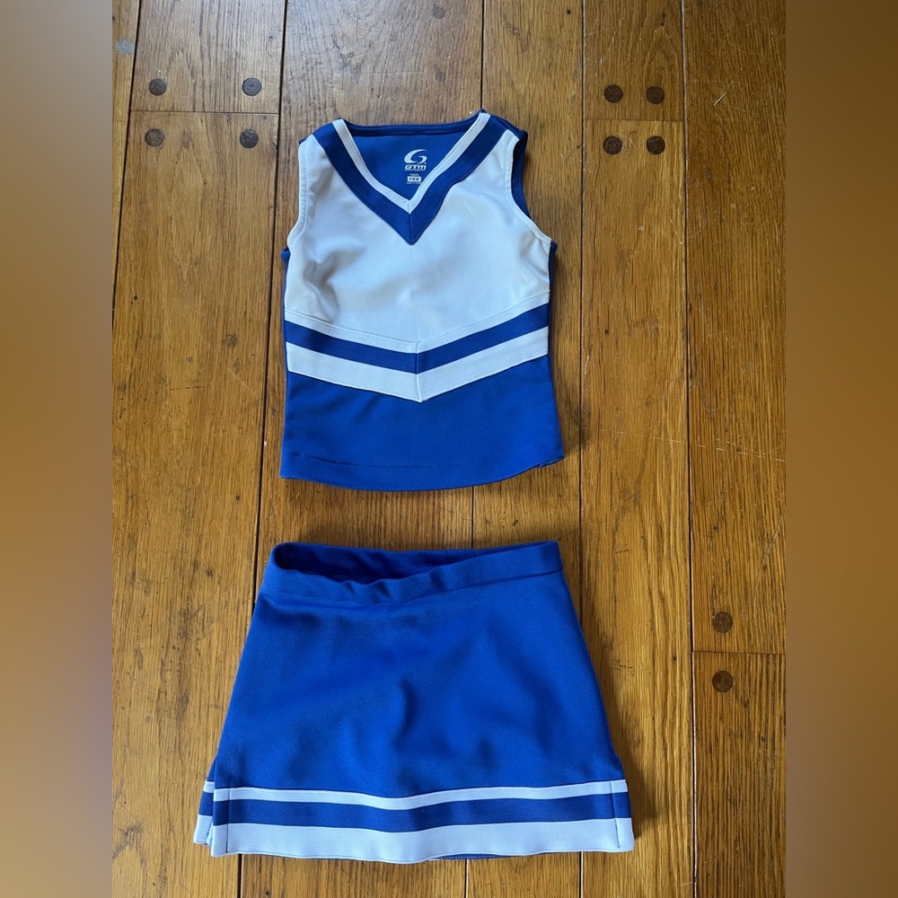 Little girls cheerleading uniform size youth XS